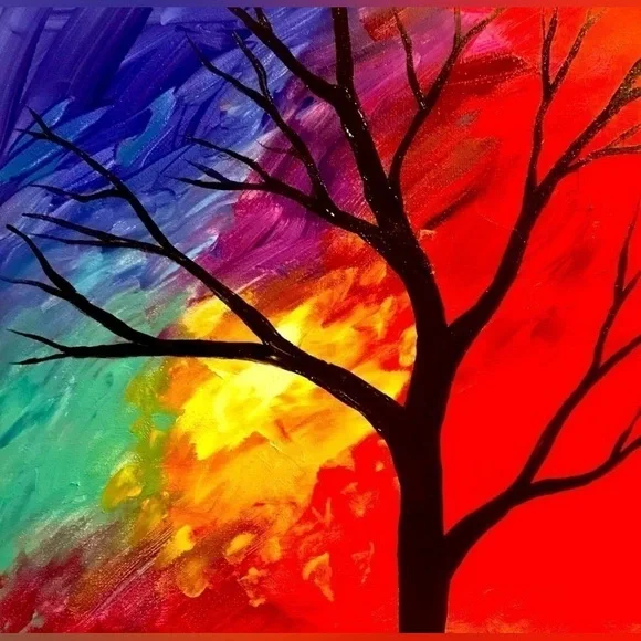 Michell’s Tree paintings - Picture 2 of 2